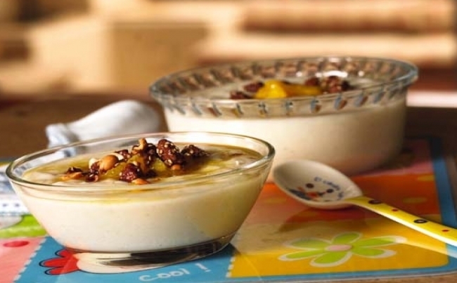 Sémola con leche